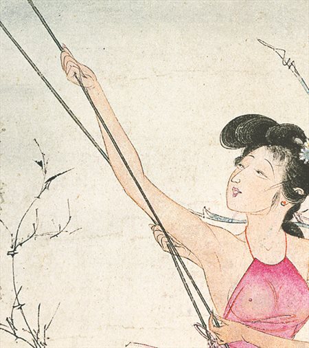 西林-胡也佛的仕女画和最知名的金瓶梅秘戏图